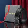 [Artículo Más Vendido] Cinturón de Cuero Genuino para Hombre con Hebilla Automática y Patrón de Cocodrilo para Negocios Casual de Jóvenes y Adultos Cinturón de Piel de Vaca