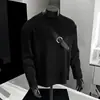 Sudadera estampada de otoño e invierno para hombre, colección primavera/otoño 2025, estilo coreano, nueva, cuello redondo, corte holgado, chic, estilo Hong Kong