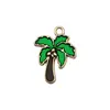 Copa de Vino de Playa Oceánica Transfronteriza Fruta Estrella de Mar Hoja de Rosa Colgante Encanto Pulsera DIY Collar Accesorios de Joyería