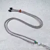 Collar ajustable de alta gama con cordón de piña, cordón colgante, cuerda para colgar, cordón colgante, hilo de jade suave y resistente al desgaste.