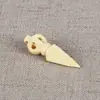 Suministro de fábrica caoba tallada Vajra Mortero mortero mágico pulsera DIY hecha a mano accesorios cuentas cuerda de mano artefacto de caoba