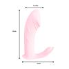 Dispositivo Portátil de Masturbación Femenina para Uso en Exteriores, Dildo Pequeño, Mini Vibrador Portátil Invisible Controlado por App, Masturbador Vibrador de Pene para Punto G