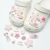 Zuecos Lindos y de Moda Estilo Ins Accesorios DIY Hebillas de Zapato Desmontables Flor de Zapato de Ballet Dibujos Animados 3D Accesorios