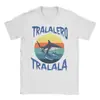 Camiseta Casual Tralalero Tralala Algodão Masculina Feminina