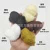 Rede de cabelo multicolorida Aeromoça simples Flor de cabelo profissional Comissários de bordo invisíveis Rede de cabelo Rede de cabelo feminino Bola Rede de cabelo preto