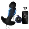 Juego de juguetes sexuales de tapón anal de descarga eléctrica bipolar para hombres y mujeres, tapón anal de pulso de descarga eléctrica, tapón anal y vaginal, productos para adultos