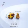 Accesorios DIY de la Tienda de Oro Puzuo, Mismo Estilo que la Joyería Chapada en Oro, Colgante Caballo de la Fortuna, Nuevo Estilo Chino, Collar Caballo del Zodiaco Futuro Brillante