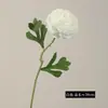 Peonía Simulada de Cabeza Única Decoración de Mesa de Comedor para Sala de Estar Arreglo Floral Ramo Decoración del Hogar Accesorios Florales Flores Artificiales Nuevas Venta al por Mayor