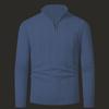 Comercio exterior transfronterizo Amazon Otoño e Invierno Nuevas prendas de punto para hombres Jóvenes Casual Base Cálida Media cremallera Top para hombres