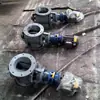Descarregador Estrela Boca Quadrada Boca Redonda Válvula de Descarga Estrela Carvão em Pó Cinza Cinza Aço Carbono Aço Inoxidável Válvula de Descarga