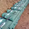 Fabricante de bolsas ecológicas para protección de taludes, bolsa de arena para protección de taludes, bolsa para siembra de semillas de pasto fijadoras de suelo para control de inundaciones de ríos, bolsa ecológica verde