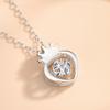 Collar de Plata Esterlina S925 de Verano para Mujer Estilo Coreano Estilo Fresco Corona Collar de Zirconia Inteligente Regalo de Cumpleaños para Novia