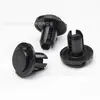 Rejilla Aplicable Transfronteriza Instalación Posicionador Tipo Empuje Clips Negros de Nylon para Coche Suministro del Fabricante