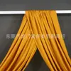 Cortina de Tela de Poliéster Cortina de Tela para Bodas Arreglo de Cortina para Bodas Cortina de Techo con Perlas de Boda Tela de Gasa para Pasillo Tela Decorativa Arco de Gasa
