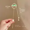 Nuevo pasador de borla estilo chino, fresco y elegante, para mujer; palillo de pelo vintage de alta gama para recogidos; adecuado para cheongsam y Hanfu, con un diseño oscilante