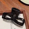 Pinza para el pelo Han Rui PC de Arco Hueco con Pinza Media para Mujeres Pinza de Tiburón de Gama Alta para Moño en la Parte Posterior de la Cabeza Pinza para el Pelo