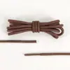Cordones Kurokin Redondos de Algodón Puro Encauchutados 0.3cm Profesionales Altos y Bajos Adaptables para Exteriores Zapatos de Cuero Botas Martin