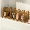 Artefacto de Almacenamiento de Bolsas Estante de Hierro Partición Caja de Almacenamiento de Partición de Armario Estante de Exhibición Sin Deformación Estante Colgante