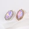 Moca Bisel Garra de Taladro Bisel Cosido a Mano Taladro Hebilla de Cristal Taladro de Pinza de Vidrio Ropa DIY Accesorios Hechos a Mano Mayoreo