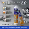 Sellador Neutro Resistente al Aceite de 2.0A Sellado Industrial de Motores