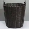 Cesto de Roupa Suja, Cesto Organizador de Roupas, Cesto Doméstico Estilo Luxo para Roupas, Cesto de Roupa de Rattan Tendência