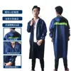 Conjunto de Capa de Chuva e Calça de Chuva para Veículo Elétrico, Capa de Chuva e Poncho Protetores Refletivos para Passeio ao Ar Livre, À Prova de Tempestade
