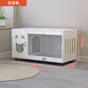 Villa Gato Espacio Jaula de Gato de Lujo Tienda de Mascotas Casa para Gatos Hogar Nido para Gatos de Interior Gabinete para Gatos Otros Tapetes para Arenero de Gato