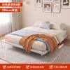Estructura de Cama de Hierro Colgante Sin Cabecero Estructura de Cama Colgante Base de Listones Habitación de Alquiler en Casa Dormitorio Cama de Arte en Hierro Cama Individual Doble