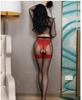 Nuevas Medias Sexys Multicolor de Linlin, Panties Falsos Sexys con Entrepierna Abierta, Set de Medias que No Necesitan Quitarse, Medias Negras para Dropshipping