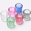 Suministro directo transfronterizo de color para decoración de uñas, taza pequeña de cristal de anís estrellado, taza de color, taza para lavar uñas, taza para líquido, taza de vidrio para decoración de uñas Especial
