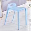 Bancos de Plástico no Atacado em Estoque, Cadeiras de Plástico Elegantes e Simples, Cadeiras de Jantar para Casa, Cadeiras de Mesa de Jantar Criativas e Únicas, Cadeiras de Café