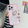 Pegamento para la funda del teléfono Samsung S23Ultar S22 perla amor A73 suave A31 transparente brillo chica DIY