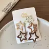 Pinza para el pelo de estilo té con leche dulce con forma de corazón y lunares para bebés, Pinza para flequillo estilo chica suave, Pasador lindo para la parte posterior de la cabeza, Accesorio para el cabello