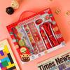 Útiles escolares, papelería, traje, caja de regalo, paquete de regalo para estudiantes de primaria, regalo de graduación, juego de premios de cumpleaños