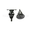Placa protectora de umbral de decoración de puerta hebilla de tarjeta de nailon para luz trasera adecuada para Toyota 75867-30110