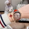 Reloj Nuevo Modelo 2026 Año del Caballo, Riqueza Instantánea, Reloj Transfronterizo Incrustado de Diamantes, Reloj para Mujer, Buena Suerte, Reloj de Mujer Caballo Pony, Comercio Exterior