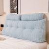 Cojín triangular para cama, cojín de cabecera, bolsa suave, protector de cintura anticolisión, tatami, ventana salediza, respaldo de sofá para sala de estar, extraíble y lavable.