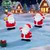 Transfronterizo Nuevo Producto Micro-Paisaje Dibujos Animados Papá Noel Figura Linda Accesorios Decoración DIY Coche Escritorio Pequeños Adornos