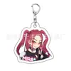 Kpop Onda Coreana Caçadora de Demônios Grupo Feminino Merchandise Chaveiro Lumi Mila Zoi Feito por Fãs Pingente Dupla Face de Acrílico