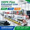Equipo de Producción de Tubos de Plástico Roscado Tubo para Agua Potable Tubo Pequeño Máquina de Tubos de Polietileno Línea de Producción de Tubos HDPE