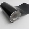 PVC adhesivo negro brillante rollo adhesivo negro mate personalización de especificaciones de color