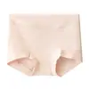 Cueca Boxer Feminina Algodão Puro Tamanho Grande 10A Antibacteriana Gancho Estendido 100% Algodão Cintura Alta Controle de Barriga Nova Cueca Boxer Feminina