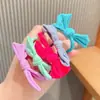 Moda Coreana Nuevo Color Té con Leche Anillo de Toalla Otoño e Invierno Alta Elasticidad Set de 5 Gomas para el Cabello Bandas Sencillas para el Cabello