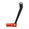 Palanca de Cambios de Motocicleta Adecuada para Boswell Apollo Refrigerado por Aire Refrigerado por Agua 250 Palanca Negra Cabeza Naranja