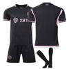 Conjunto de camiseta de visitante de Miami n.° 10 Messi de la Major League Soccer, uniforme de equipo para niños, talla 23-24
