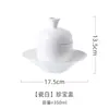 Olla Pequeña para Sopa de Nido de Pájaro, Plato Artístico Estilo Hotel, Olla para Estofado Calentable Estilo Chino para Casa Club Creativa