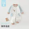 Ropa para apilar Body para bebé Primavera y Otoño Algodón Puro Clase A Body para bebé Mono sin Huesos Ropa para exteriores para recién nacidos
