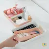 Caja de Almacenamiento Compartimentada Simple, Caja de Almacenamiento de Cosméticos Tipo Cajón, Caja de Almacenamiento y Organización para Papelería y Artículos Varios de Escritorio