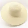 Chapéu de palha mais vendido na Amazon feminino verão aba larga dobrável palha placa leve chapéu base proteção solar externa chapéu de praia