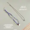 Collar Colgante de Cerámica de Gatito de Dibujos Animados con Cuentas Cadena Larga de Sudaderas Dopamina Colorida Estilo Caliente Coreano Accesorios de Cuello Halter